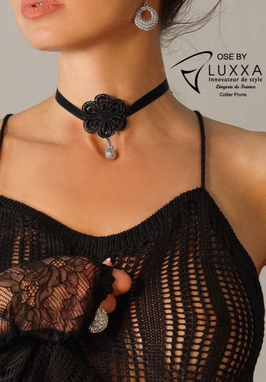 OSE by Luxxa PLUM LACE NECKLACE