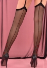 Livco Corsetti Tights Crimson Lipstick Black 20 DEN 2